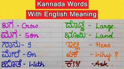 often meaning in kannada|vocabulary meaning in kannada.